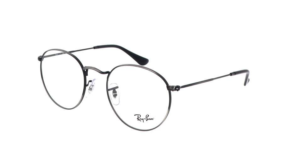 Occhiali da vista Ray-Ban Round metal Optics RX3447V RB3447V 3118 50-21 Antique Gunmetal in stock