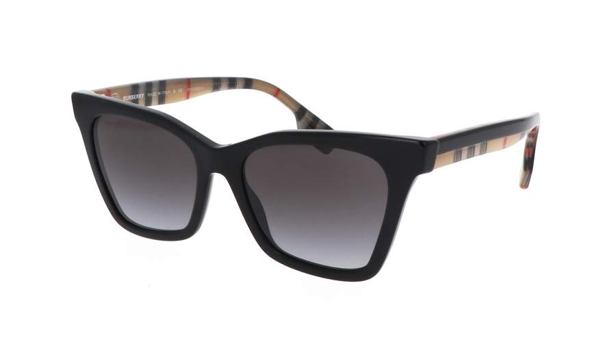 Occhiali da sole Burberry Elsa BE4346 3942/8G 53-17 Nero in stock