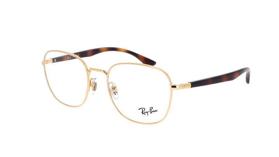 Brille Ray-Ban RX6477 RB6477 3119 51-19 Arista Gold Mittel auf Lager