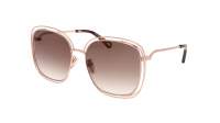 Chloé CH0077SK 002 58-16 Rose Gold Mittel Gradient Gläser