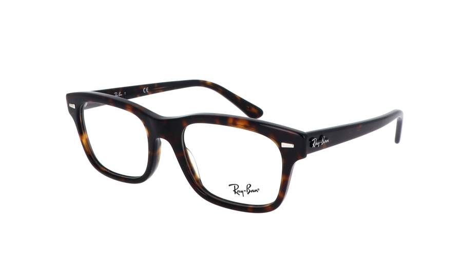 Lunettes de vue Ray-Ban Mr Burbank Havana Écaille RX5383 RB5383 2012 52-19 Medium en stock