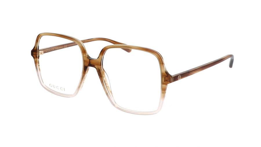 Occhiali da vista Gucci GG1003O 003 53-16 Marrone in stock