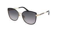Gucci GG0589SK 001 57-16 Schwarz Breit Gradient Gläser