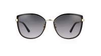Gucci GG0589SK 001 57-16 Schwarz Breit Gradient Gläser