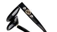 Gucci GG0208S 001 49-28 Schwarz Gradient Gläser