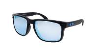 Oakley Holbrook Xl Noir Mat Prizm Deep Water OO9417 25 59-18 Large Polarisés Miroirs