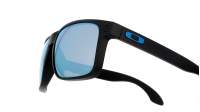 Oakley Holbrook Xl Schwarz Matt Prizm Deep Water OO9417 25 59-18 Breit Polarisierte Gläser Verspiegelte Gläser