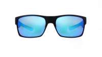 Oakley Twoface Noir Mat Prizm Sapphire OO9189 46 60-16 Large Polarisés Miroirs