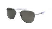 Randolph Aviator Matte Chrome Grey Matte Skytec American Grey AF278 55-20 Medium