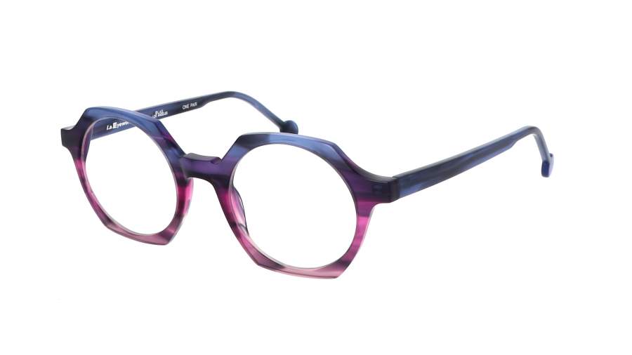 Occhiali da vista l.a.eyeworks Quinto 193 47-21 Viola in stock