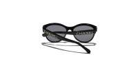 Chanel CH5458 C622T8 55-17 Black Medium