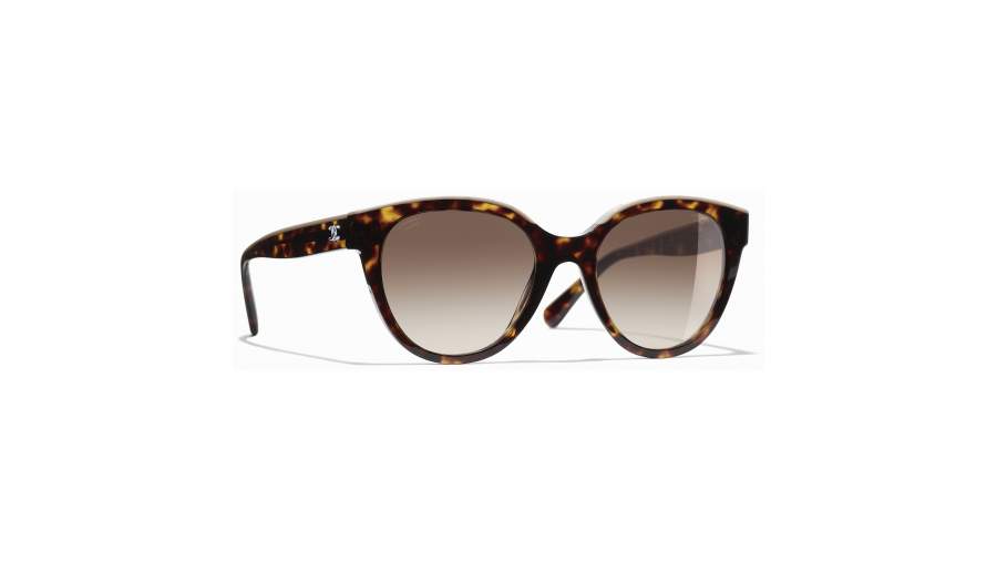 Lunettes de soleil Chanel CH5414 1682/S9 54-20 Ecaille Medium Polarisés Dégradés na zalihi