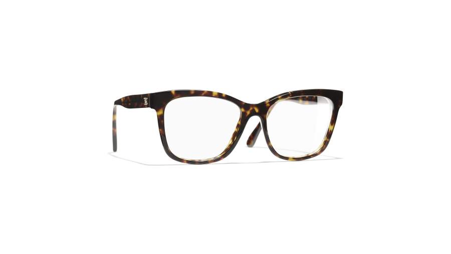 Brille Chanel CH3392 C714 51-17 Tortoise Mittel auf Lager