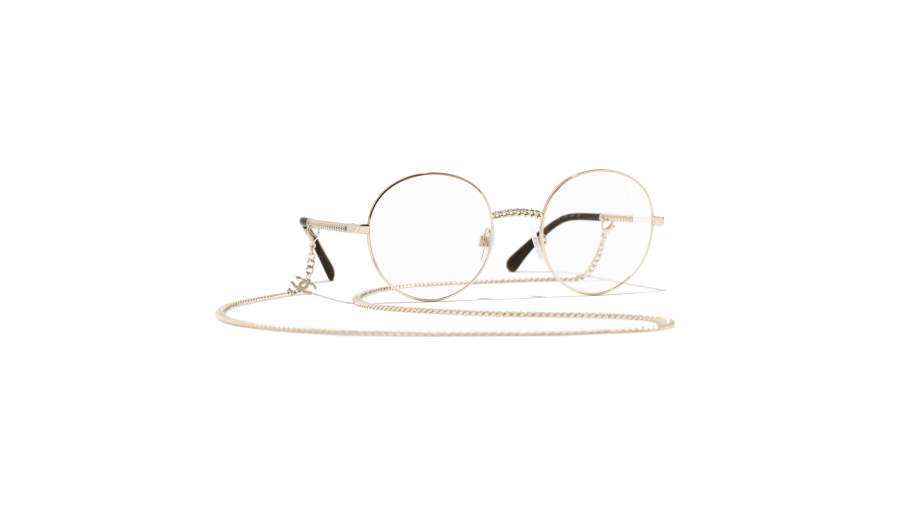 Eyeglasses Chanel Chaîne Gold CH2186 C395 47-21 Small in stock