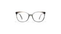CHANEL Signature CH3410 1678 54-17 Transparent