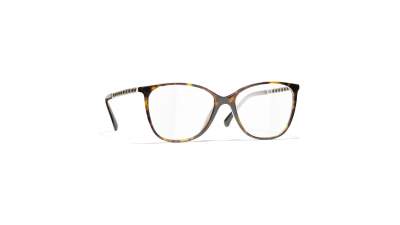 Lunettes de vue Chanel Chaîne CC Écaille CH3408Q C714 54-16 Large en stock