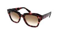 Ray-Ban State street RB2186 1334/51 49-20 Pink Havana