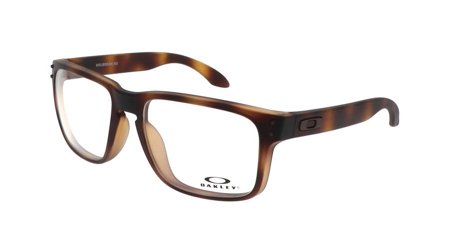 Brille Oakley Holbrook Matte brown tortoise RX Tortoise Matt OX8156 02 56-18 Breit auf Lager