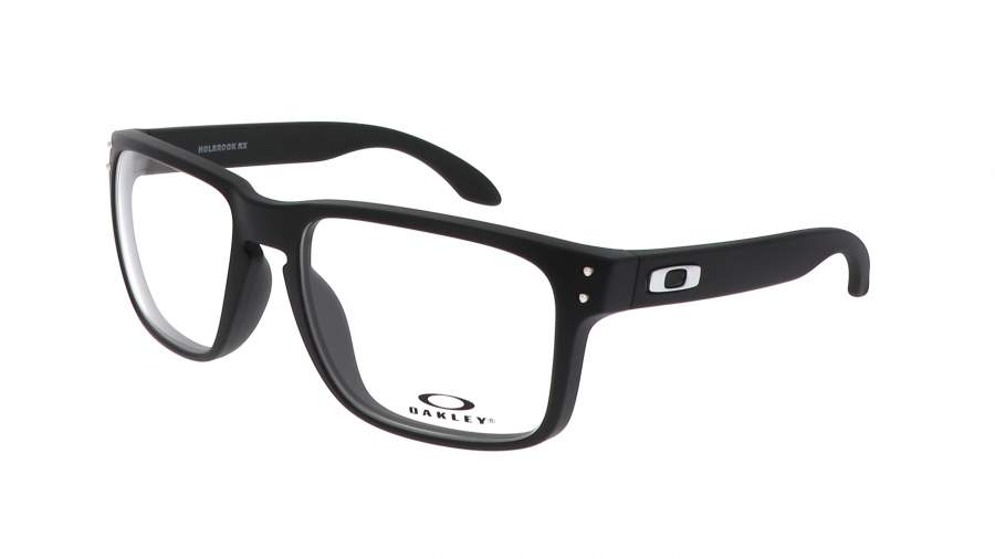 Brille Oakley Holbrook Satin Black RX Schwarz Matt OX8156 01 56-18 Breit auf Lager