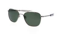 Randolph Aviator Gunmetal Silver AF099 55-18 Medium Polarized