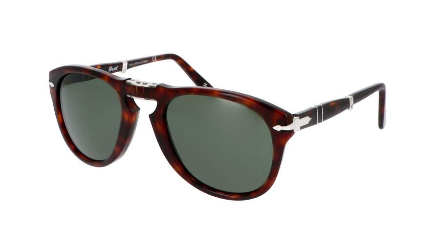Lunettes de soleil Persol 714 Original Havane Écaille PO0714 24/31 54-21 Standard Pliantes na zalihi