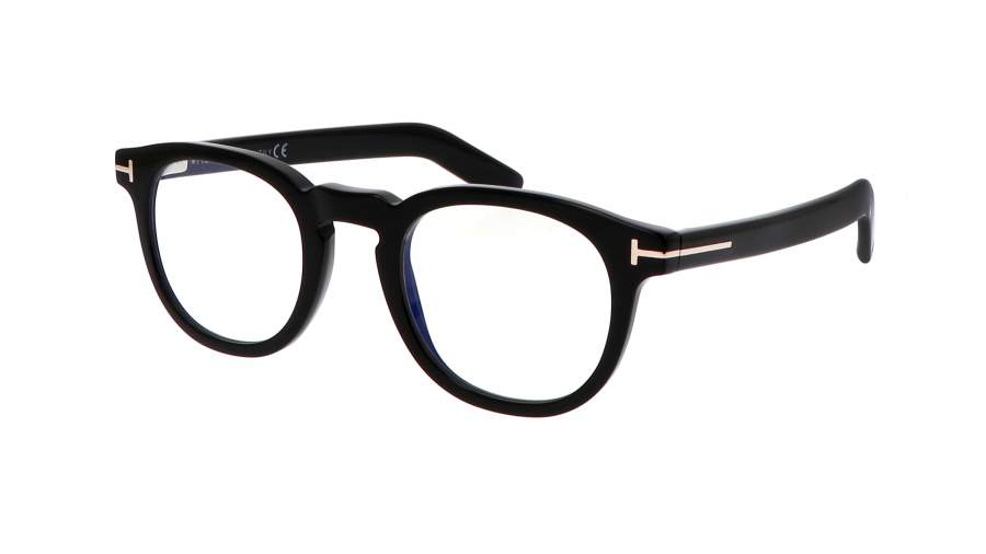 Brille Tom Ford FT5629-B/V 001 48-23 Schwarz Schmal auf Lager