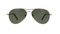 Randolph Amelia 22K chocolate Gold Gold Skyforce polarized AGX AA016 57-16 Medium Polarized