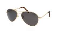 Randolph Amelia 23K Gold Gold Skyforce polarized AA015 57-16 Mittel Polarisierte Gläser