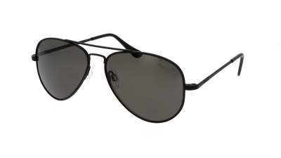 Randolph Concorde Schwarz Matt CR063 57-15 Mittel Polarisierte Gläser