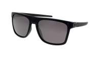 Oakley Leffingwell Schwarz Matt Prizm OO9100 04 57-17 Breit Polarisierte Gläser Verspiegelte Gläser