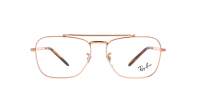 Ray-Ban New caravan RX3636V RB3636V 3094 55-15 Rose Gold