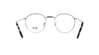 Ray-Ban New round RX3637V RB3637V 2501 50-21 Silver