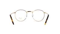 Ray-Ban New round RX3637V RB3637V 3086 47-21 Legend Gold