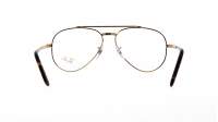Ray-Ban New aviator RX3625V RB3625V 3086 55-14 Legend Gold