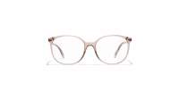 CHANEL CH3432 1709 50-17 Transparent marron