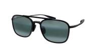 Maui Jim Keokea Schwarz 447-02 55-20 Mittel Polarisierte Gläser Gradient Gläser Verspiegelte Gläser