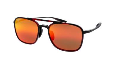 Maui Jim Keokea Black Hawaii Lava RM447-04T 55-20 Medium Polarized Gradient Mirror