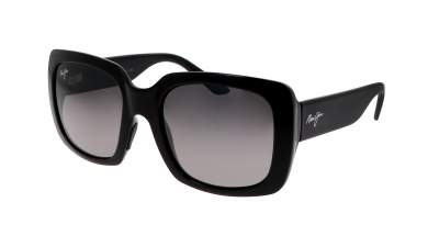 Maui Jim Two Steps Black Super thin glass GS863-02 55-21 Medium Polarized Gradient