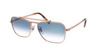 Ray-Ban New caravan RB3636 9202/3F 55-15 Rose Gold