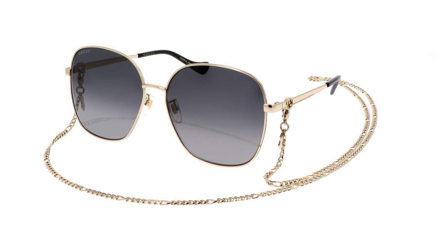 Occhiali da sole Gucci GG1089SA 001 61-15 Oro in stock