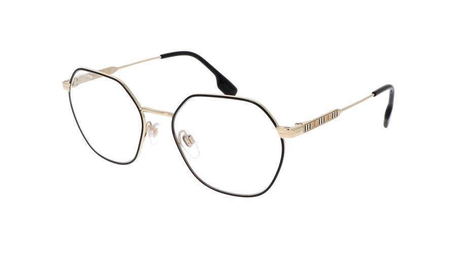 Brille Burberry Erin Schwarz BE1350 1326 54-17 Mittel auf Lager