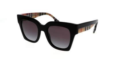 Lunettes de soleil Burberry Kitty BE4364 39428G 49-21 Noir na zalihi
