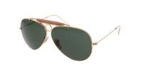 Ray-Ban Shooter Arista Gold G-15 RB3138 W3401 58-09 Mittel