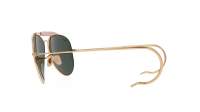 Ray-Ban Outdoorsman Gold G-15 RB3030 W3402 58-14 Large