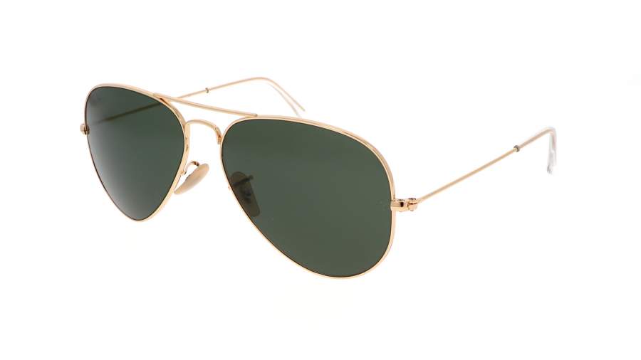 Occhiali da sole Ray-Ban Aviator Large Metal RB3025 W3400 58-14 Oro in stock