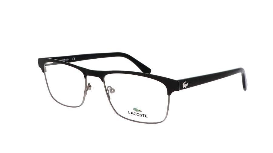 Brille Lacoste L2198 001 55-18 Schwarz Matt Mittel auf Lager