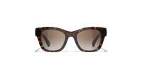 CHANEL CH5478 C 714S5 51-21 Dark Tortoise Tortoise Medium Gradient