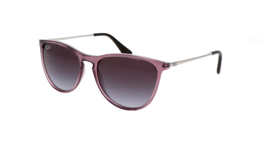 Sonnenbrille Ray-Ban Erika Lila Matt RJ9060S 71078G 50-15 Junior Gradient Gläser auf Lager