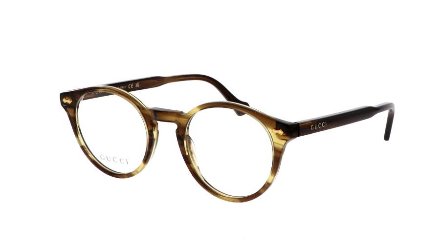 Eyeglasses Gucci GG0738O 005 48-21 Havana Tortoise Small in stock