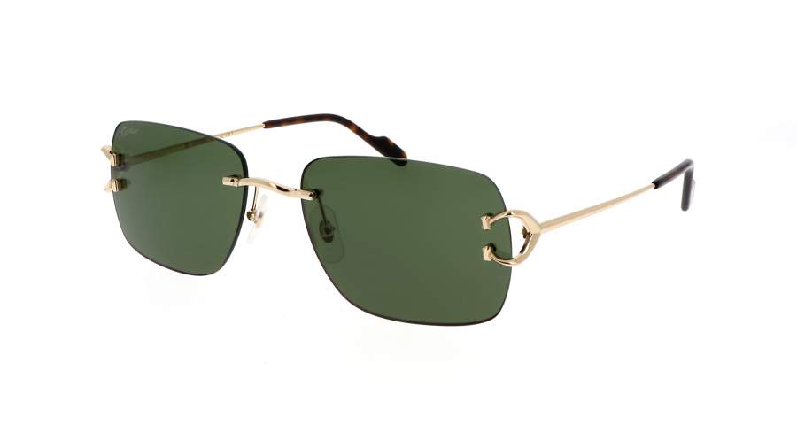 Occhiali da sole Cartier CT0330S 005 59-19 Oro in stock